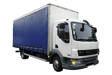 Car Hire Bow - 7.5 Tonne Curtain Side Truck - Truck hire Bow