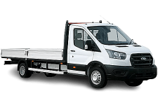 Car Hire Bow - Ford Transit Dropside Van - Van hire Bow